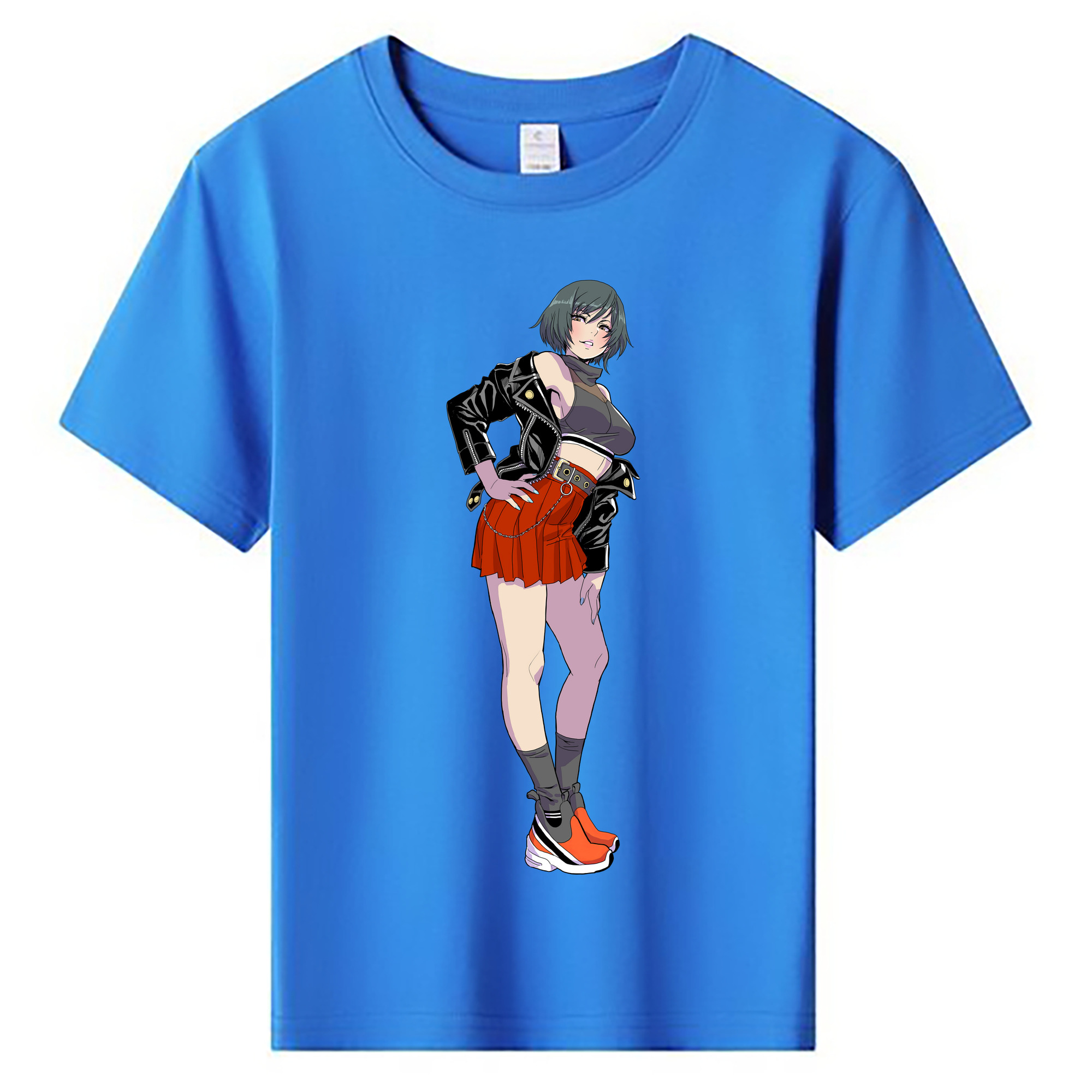 （画像用） 呪術廻戦 Jujutsu Kaisen 綿100％キッズTシャツ（フロントプリント）